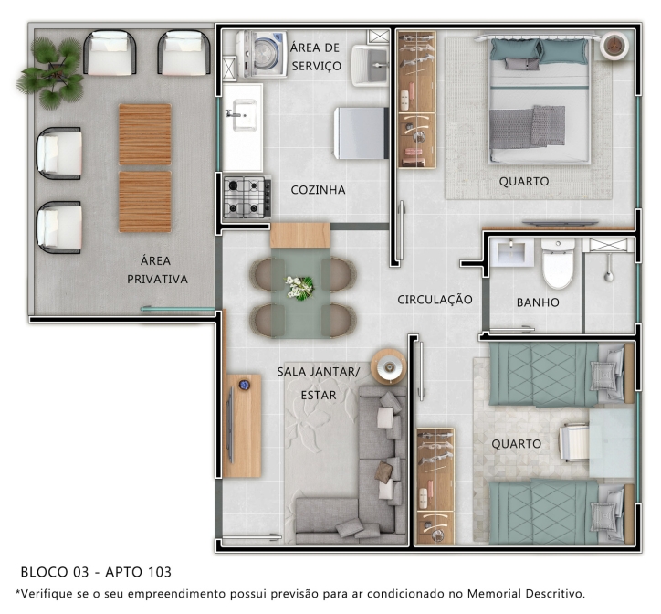 Apartamento à venda com 2 quartos, 43m² - Foto 10