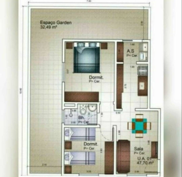 Apartamento à venda com 2 quartos, 60m² - Foto 11