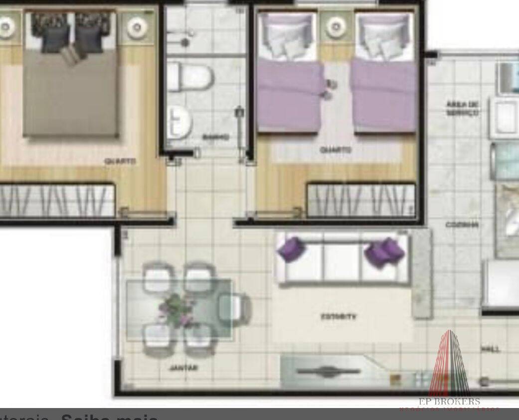 Apartamento à venda com 2 quartos, 50m² - Foto 11